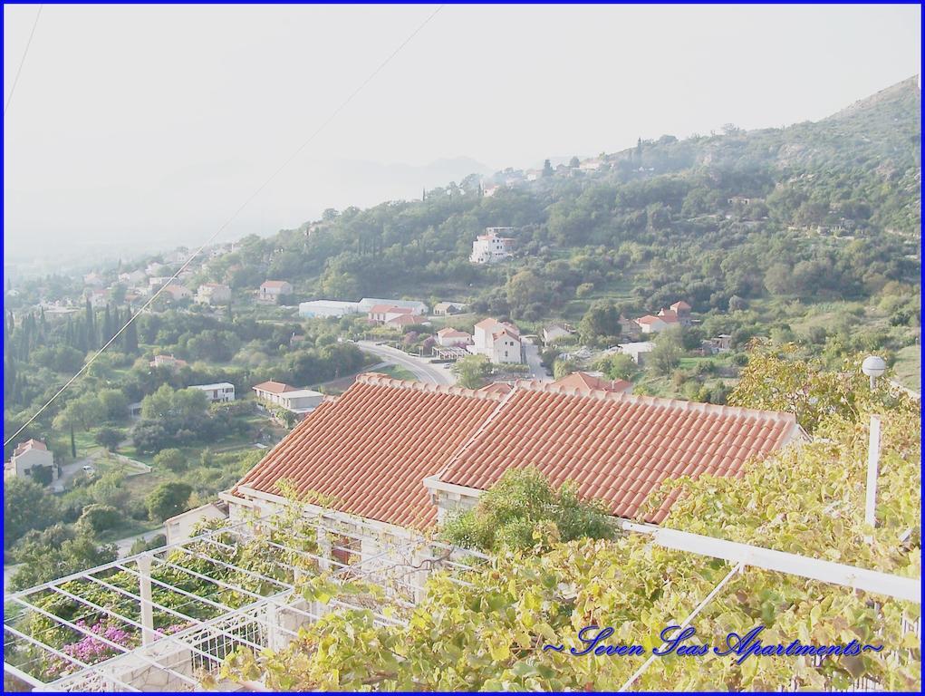 Seven Seas Apartments Mlini Exterior foto
